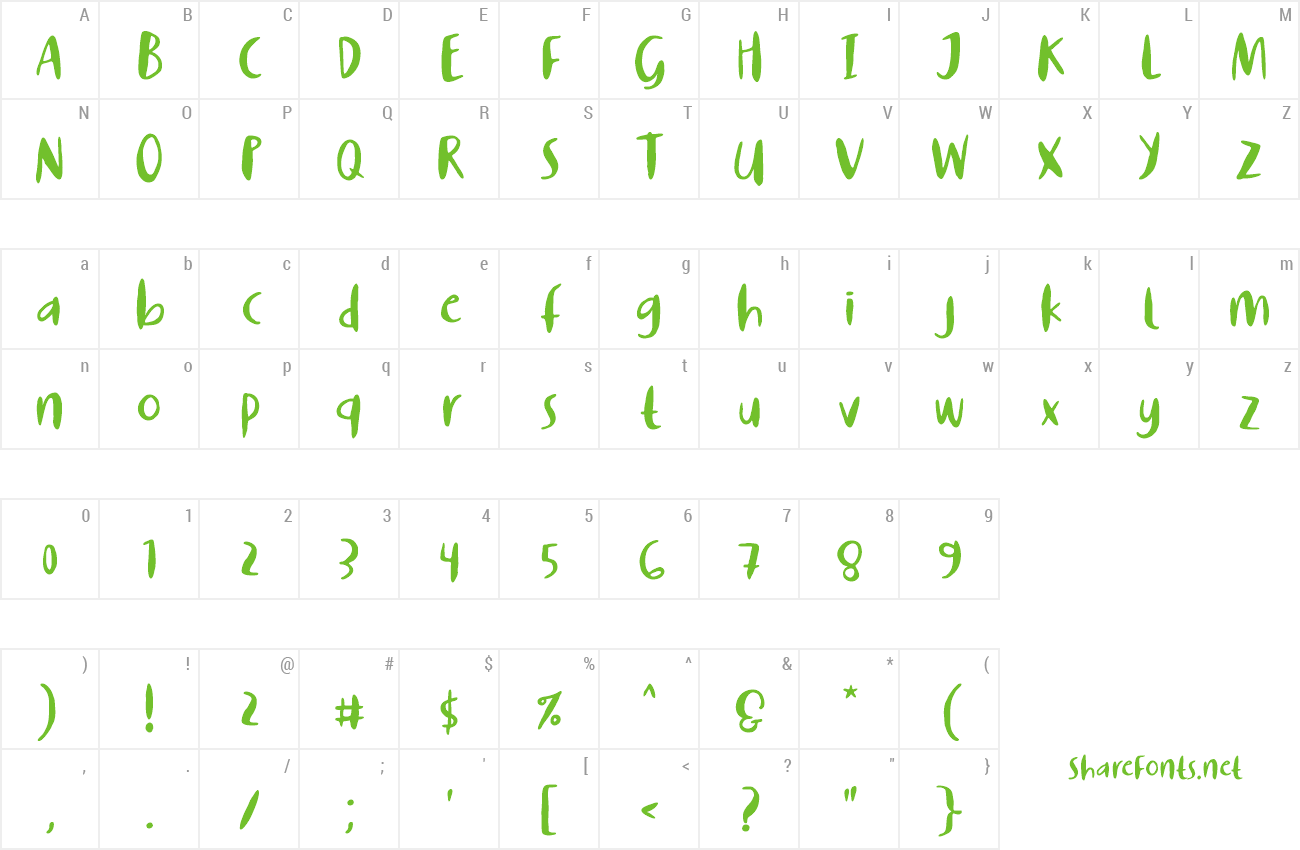 Font Story Of Super Boys preview